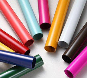 Colored stainless steel pipe coloring process